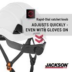 Jackson Safety CH-300 Climbing Safety Helmet - White