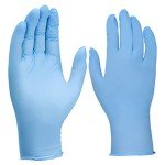 Blue Disposable Nitrile Exam Gloves - 100 Count