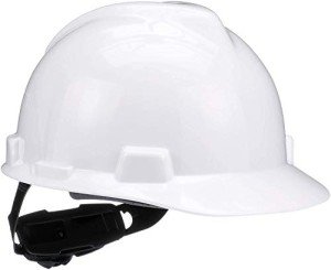 MSA V-Gard Safety Hard Hat with Ratchet Suspension