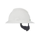 MSA V-Gard Full-Brim Hard Hat with 4-Point Harness