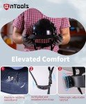 AnTools Black Full Brim Hard Hat, OSHA Approved