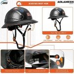 Aolamegs Ventilated Hard Hat with Full Brim