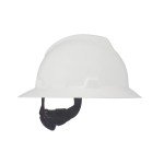 MSA V-Gard Full-Brim Hard Hat with 4-Point Harness