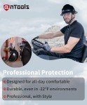 AnTools Black Full Brim Hard Hat, OSHA Approved