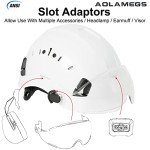 Adjustable ANSI Hard Hat with Vented Design