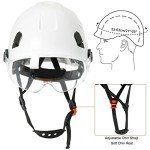 Adjustable ANSI Hard Hat with Vented Design