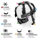 Purple Carbon Fiber Vented OSHA Hard Hat