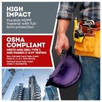 Purple Carbon Fiber Vented OSHA Hard Hat