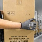 12 Pairs of Touchscreen Safety Work Gloves