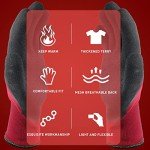 Winter Work Gloves for Men and Women - Insulated