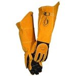 Caiman Deerskin Welding Gloves with Insulation, X-Large