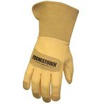 Youngstown Leather Utility Wide-Cuff Gloves - Medium