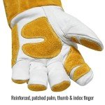 Top Grain Leather MIG Welding Gloves - Medium