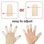 14-Pack Gel Finger Cots for Hand Protection
