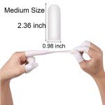Medium Latex Anti-Static Finger Cots - 210 Pcs