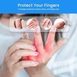 20 PCS Gel Finger Sleeve Protectors - Silicone Cushions