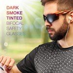 Bifocal Safety Glasses with Tinted Lenses