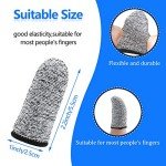 20 Pack Cut Resistant Gel Finger Guards