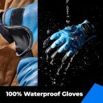 Waterproof Winter Work Gloves for Men and Women