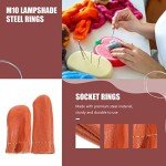 20 Pack Leather Finger Protectors for Crafting