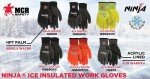 MCR Safety Ninja ICE Insulated Work Gloves