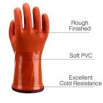 Warm Waterproof Insulated Work Gloves (1 Pair)