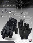 Ironclad Tactical Impact Gloves – Sizes XS to XXL