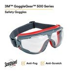 3M GG501SGAF Clear Anti-Fog Safety Goggles