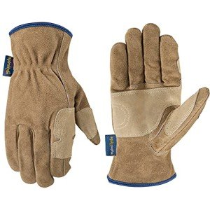 Wells Lamont Tan Large Men's Work Gloves