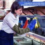 28" Chemical Resistant Rubber Gloves - Reusable