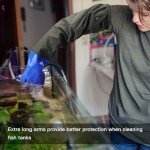 28" Chemical Resistant Rubber Gloves - Reusable