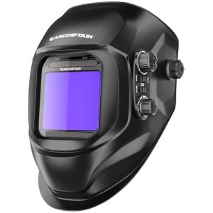 Auto Darkening Welding Helmet with Large Viewing Screen