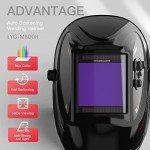 Large Viewing Solar Auto Darkening Welding Helmet