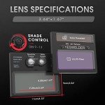 True Color Solar Auto Darkening Welding Helmet