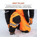 High Visibility Insulated Thermal Bib Overalls - Lime