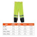 Hi-Vis Reflective Safety Pants for Outdoor Safety