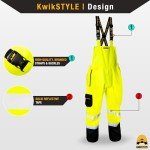 KwikSafety River Otter Waterproof Safety Rain Bibs