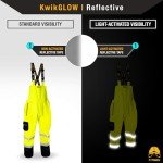 KwikSafety River Otter Waterproof Safety Rain Bibs