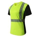 Reflective Women's Safety Shirt - Breathable & Bright