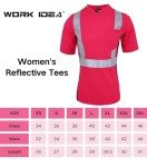 High Visibility Women's Safety T-Shirt - Pink XS