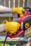 Premium Cowhide Work Gloves with Reinforced Patch