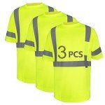High-Visibility Reflective Safety Shirt - Short Sleeve