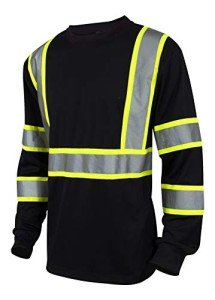 L&M Hi Vis Reflective Long Sleeve Shirt