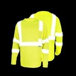 High Visibility Long Sleeve Reflective Safety Shirt