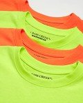 Men's High Visibility Safety Shirt 4-Pack