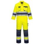Hi-Vis Reflective Safety Coveralls with Pockets