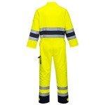 Hi-Vis Reflective Safety Coveralls with Pockets