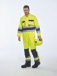 Hi Vis Reflective Safety Coveralls with Pockets
