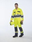 Hi-Vis Reflective Safety Coveralls with Pockets