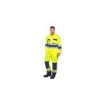Hi-Vis Reflective Safety Coveralls with Pockets